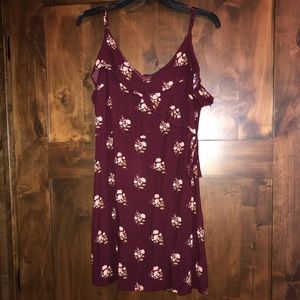 American Eagle Wrap Front Mini-Dress